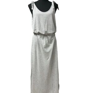 AWARE BY VERO MODA SLEEVELESS GRAY DRESS WITH ELASTIC WAIST